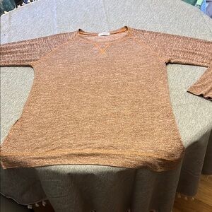 Women's Long Sleeve Tee - Brown